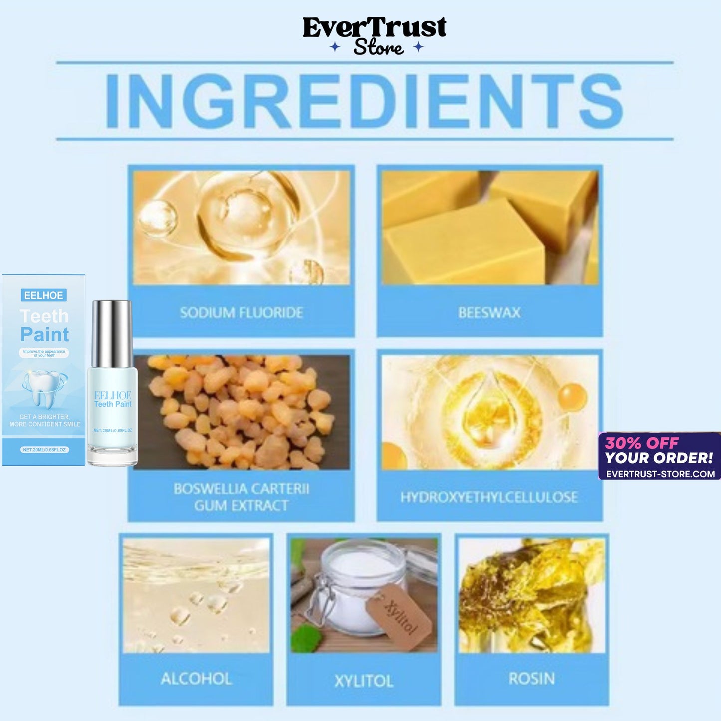 Whitening Tooth Paint