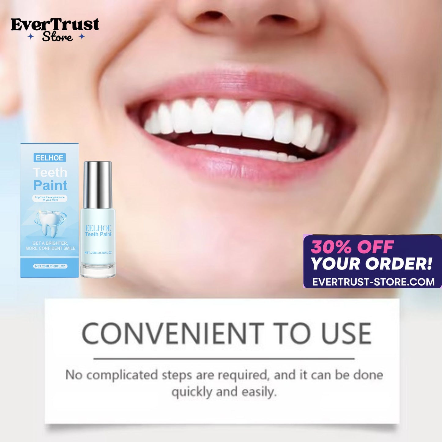 Whitening Tooth Paint