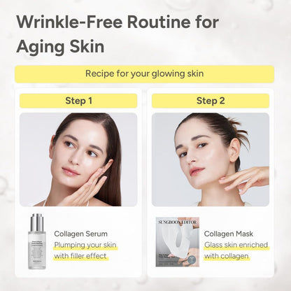 Collagen Firming Moisturizing Skin Double Layer Serum